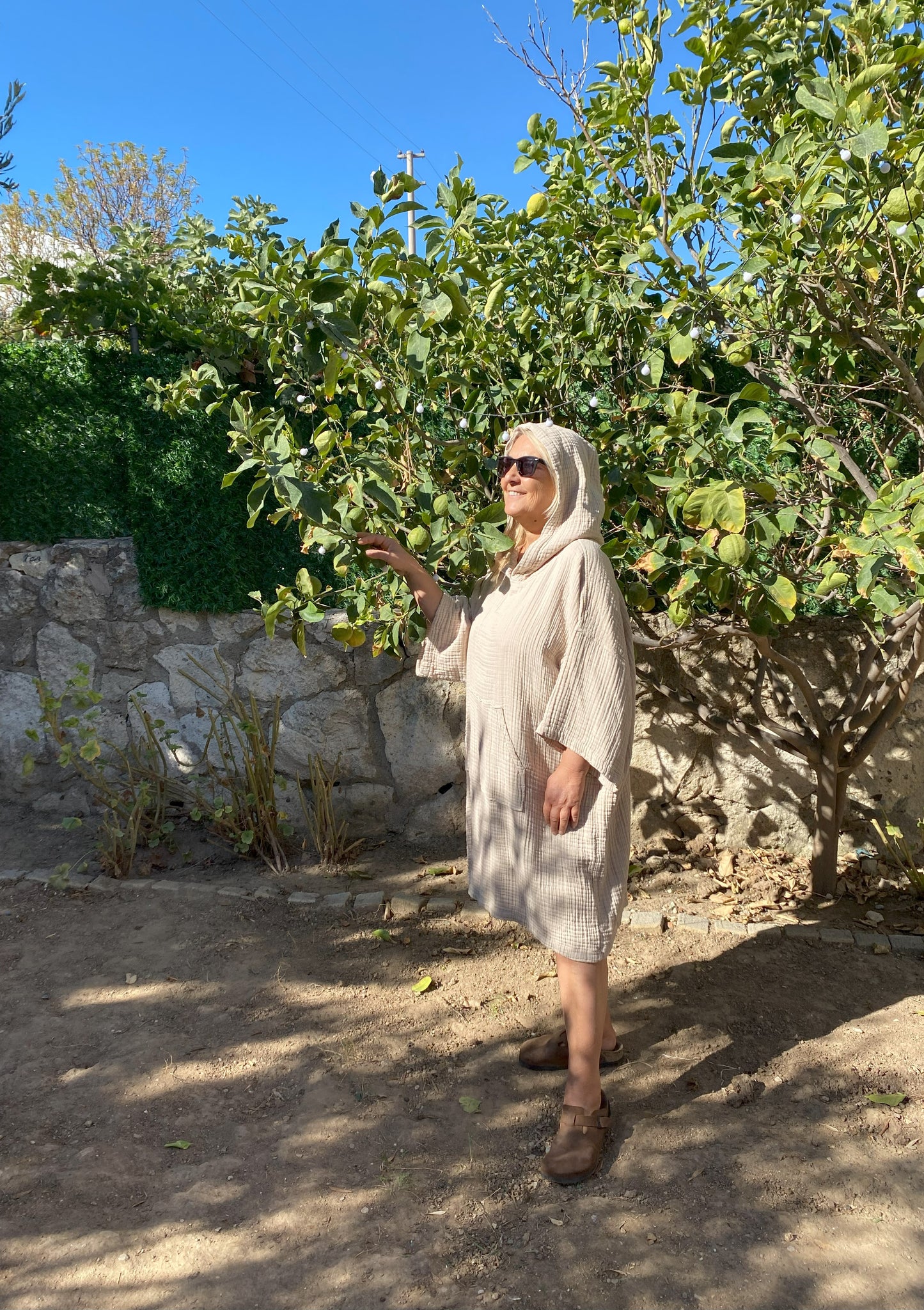 Unisex Oversize Müslin Panço | %100 Pamuklu ve Hızlı Kuruyan Sörf Pançosu